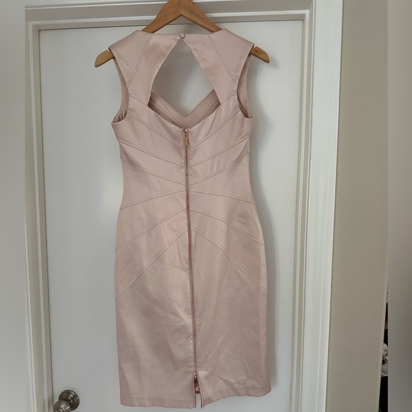 Gorgeous Blush Cream MIDI Dress Jessica Simpson - Picture 6 of 11